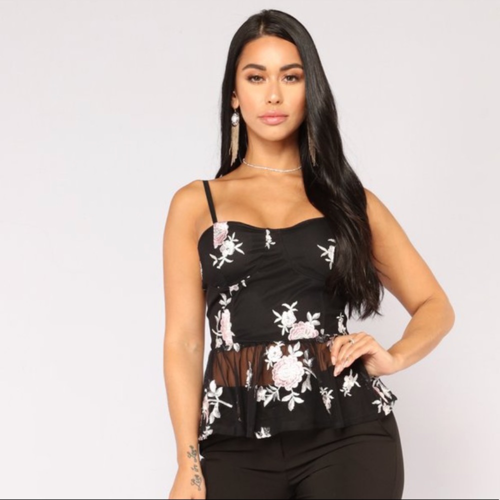 Peplum top